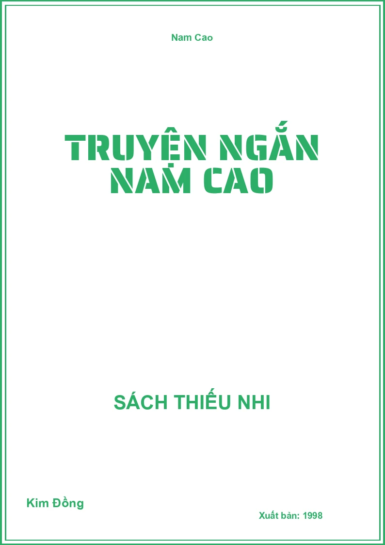 Truyện ngắn Nam Cao