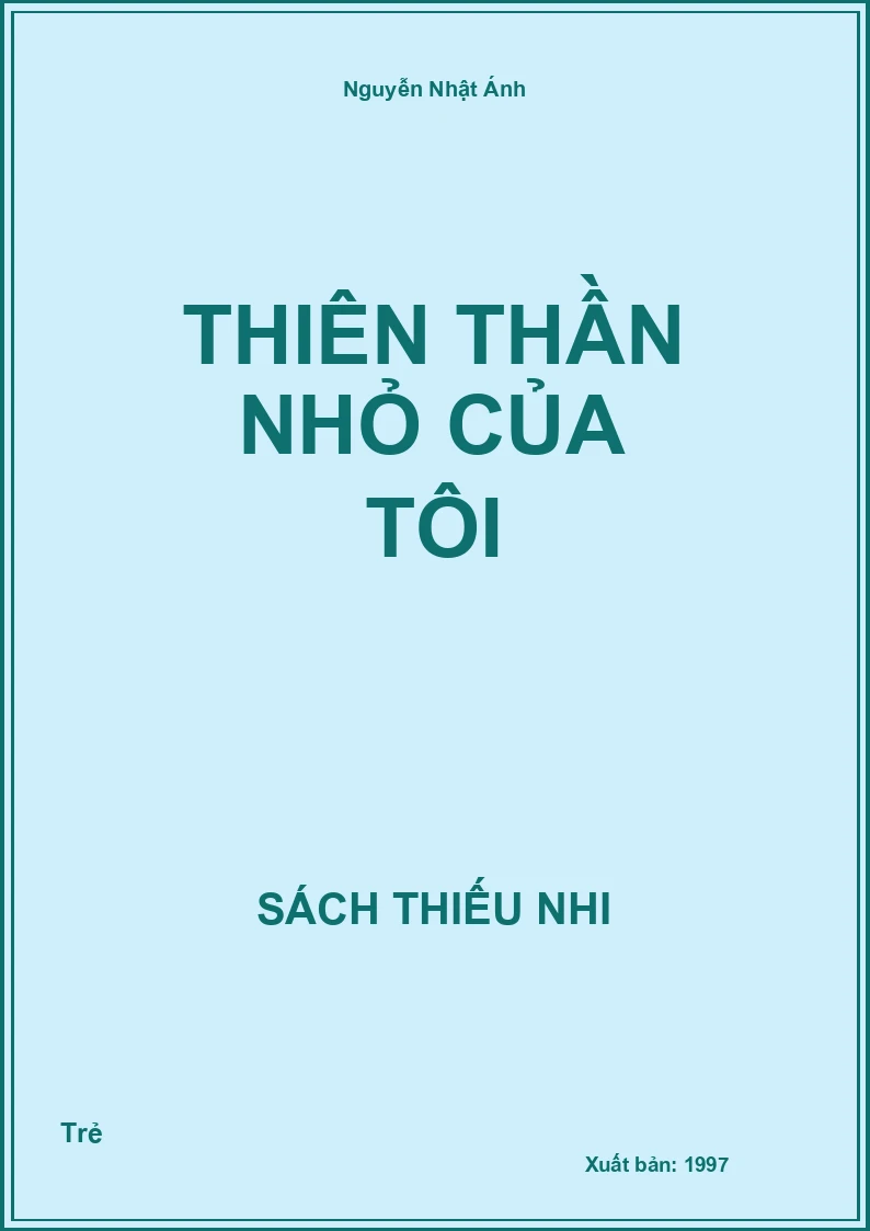 Thiên thần nhỏ của tôi
