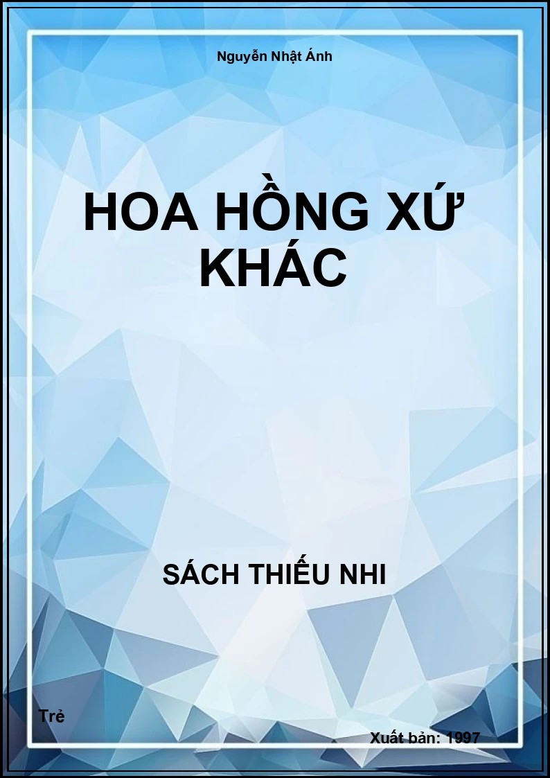 Hoa hồng xứ khác