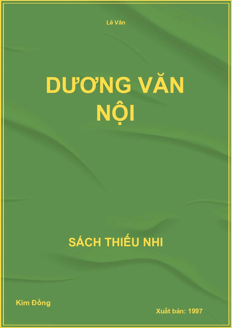 Dương Văn Nội