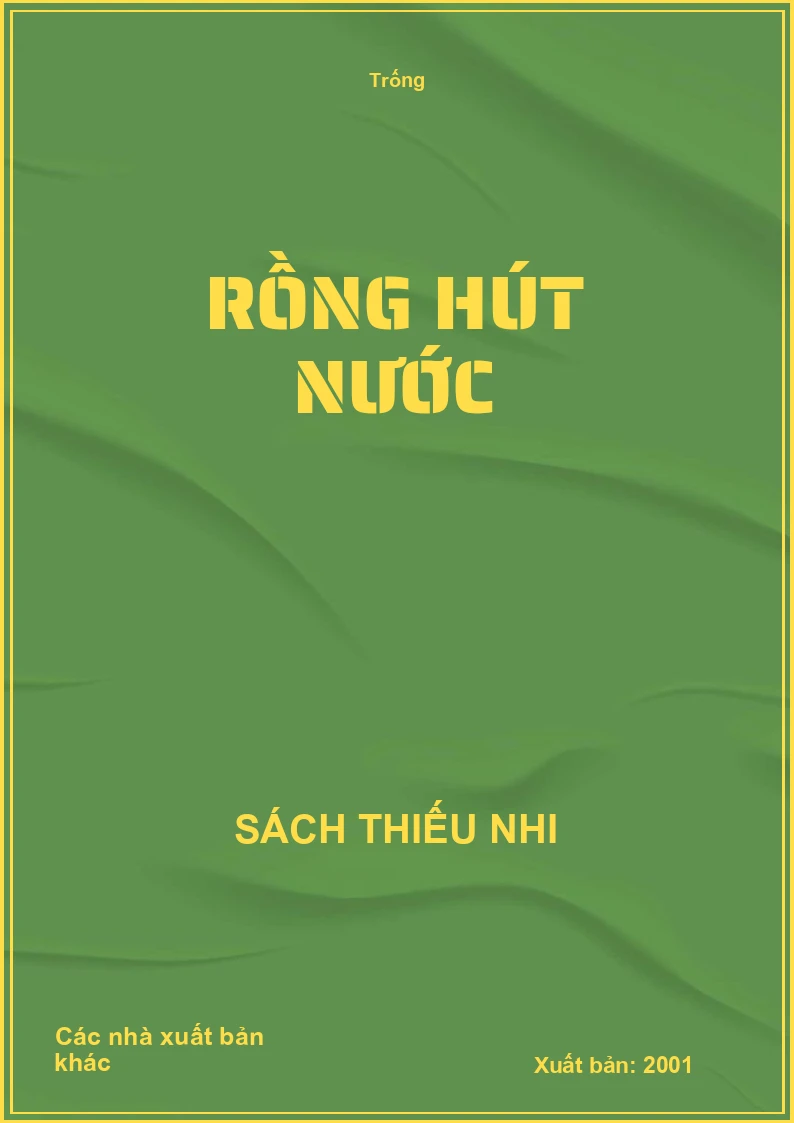 Rồng hút nước