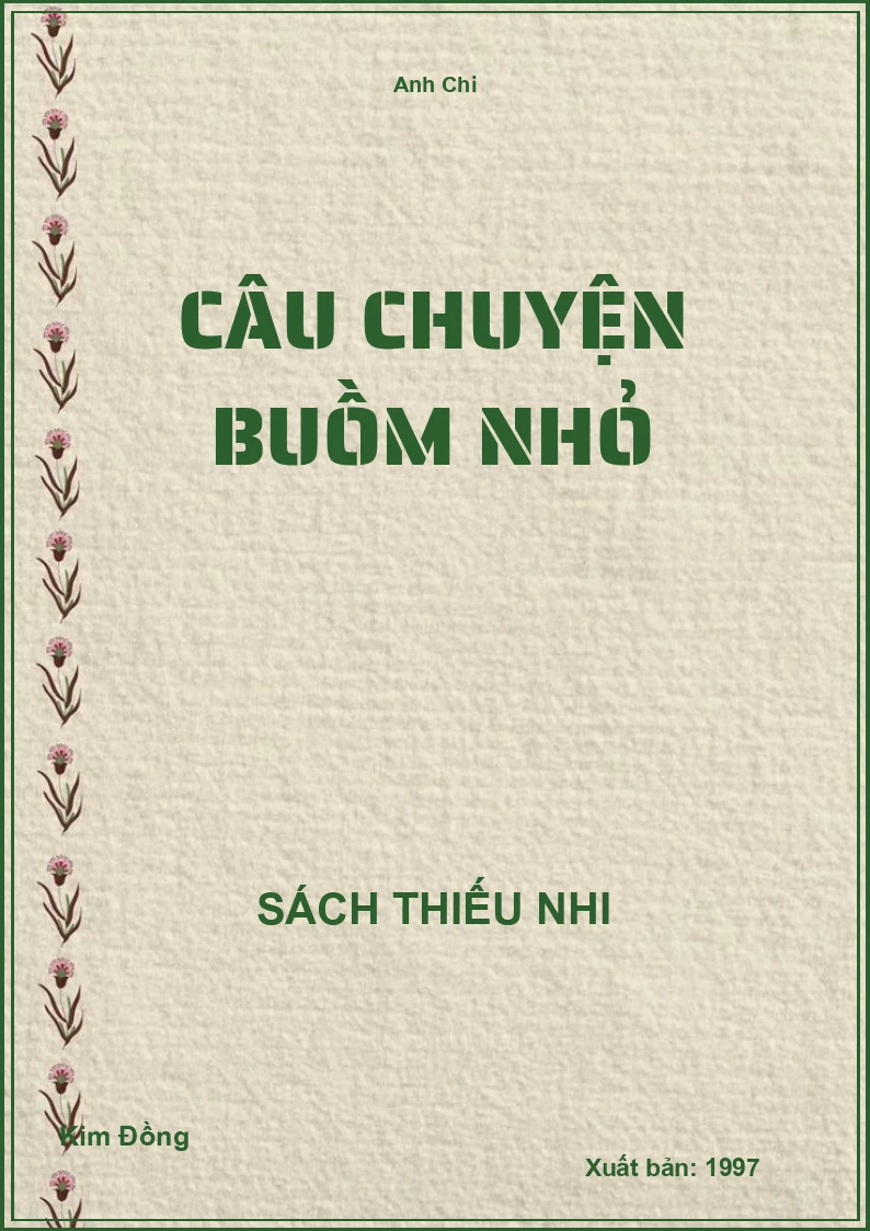 Câu chuyện buồm nhỏ
