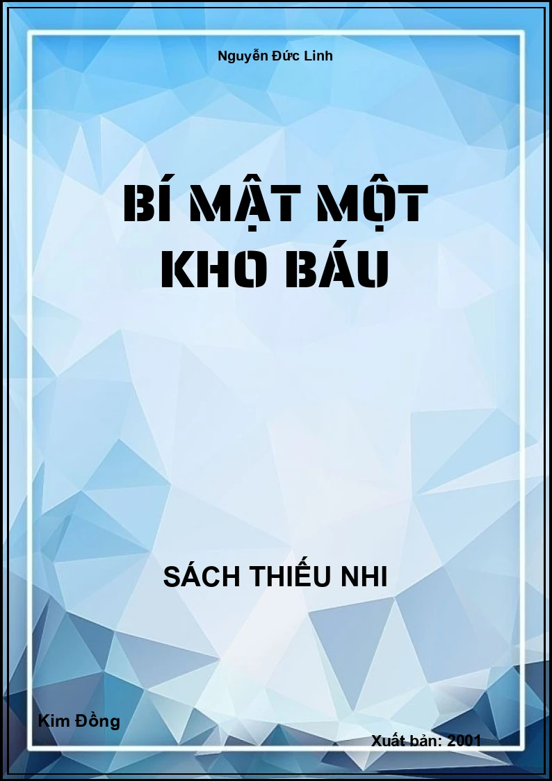 Bí mật một kho báu