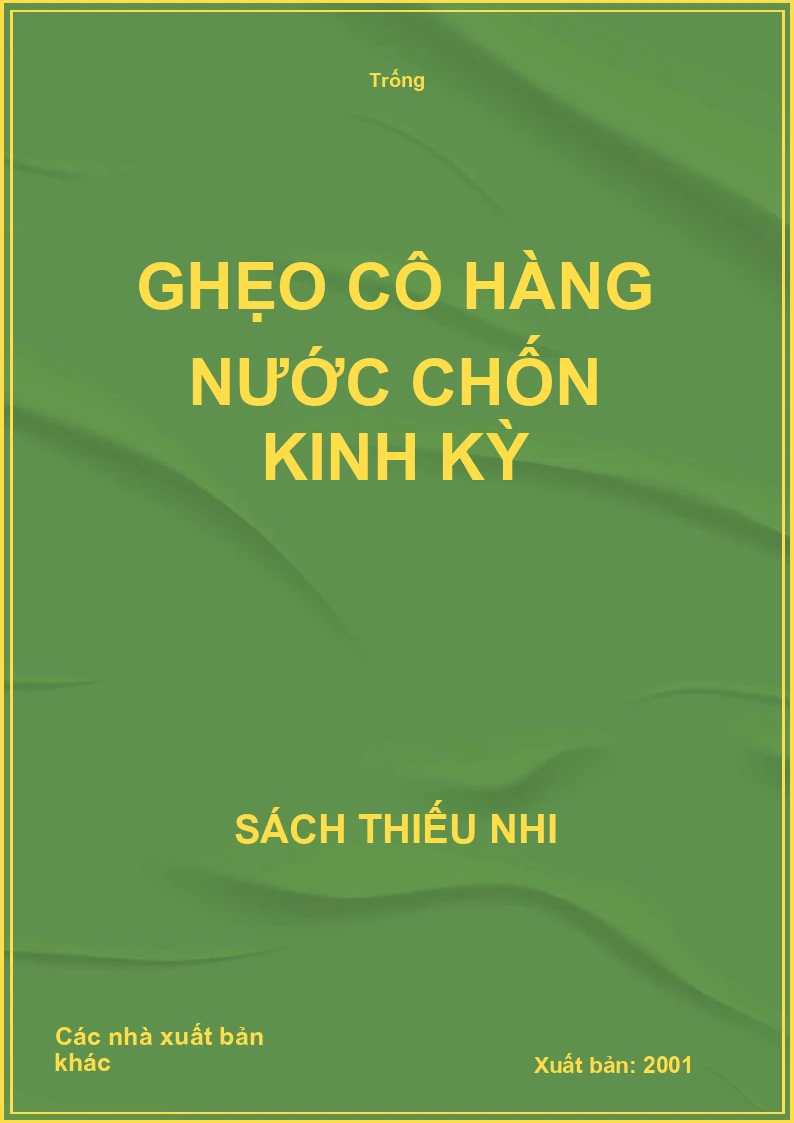 Ghẹo cô hàng nước chốn kinh kỳ