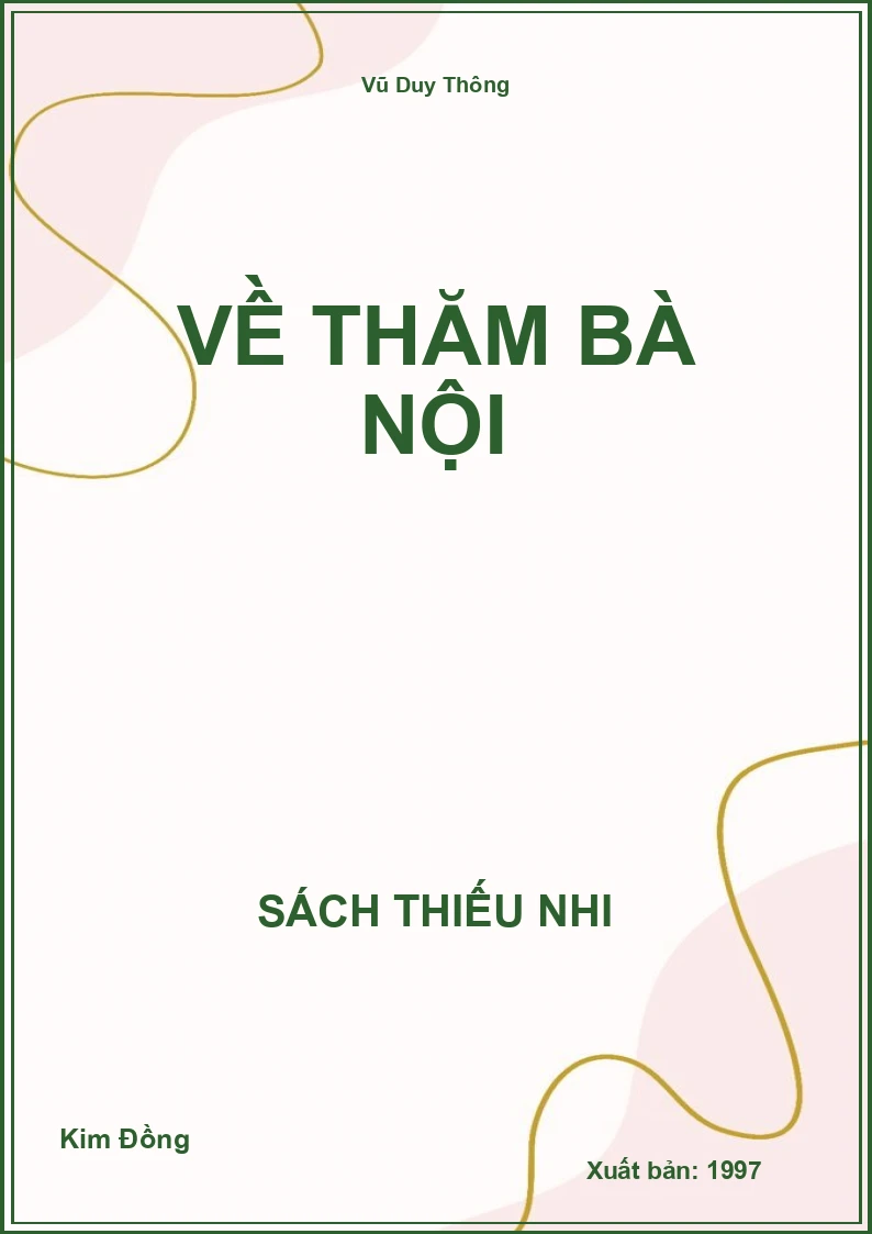 Về thăm bà nội