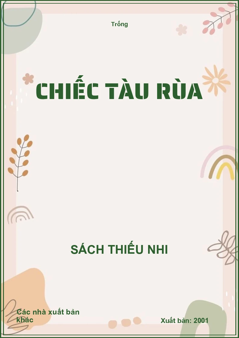 Chiếc tàu rùa