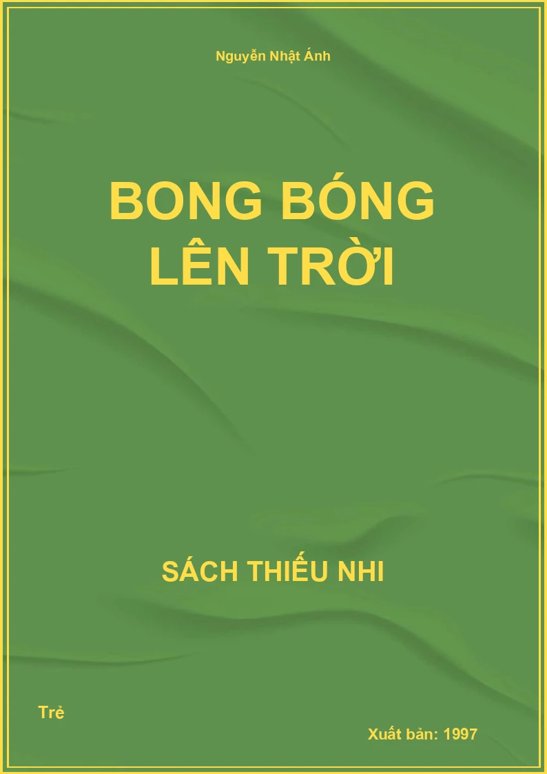 Bong bóng lên trời