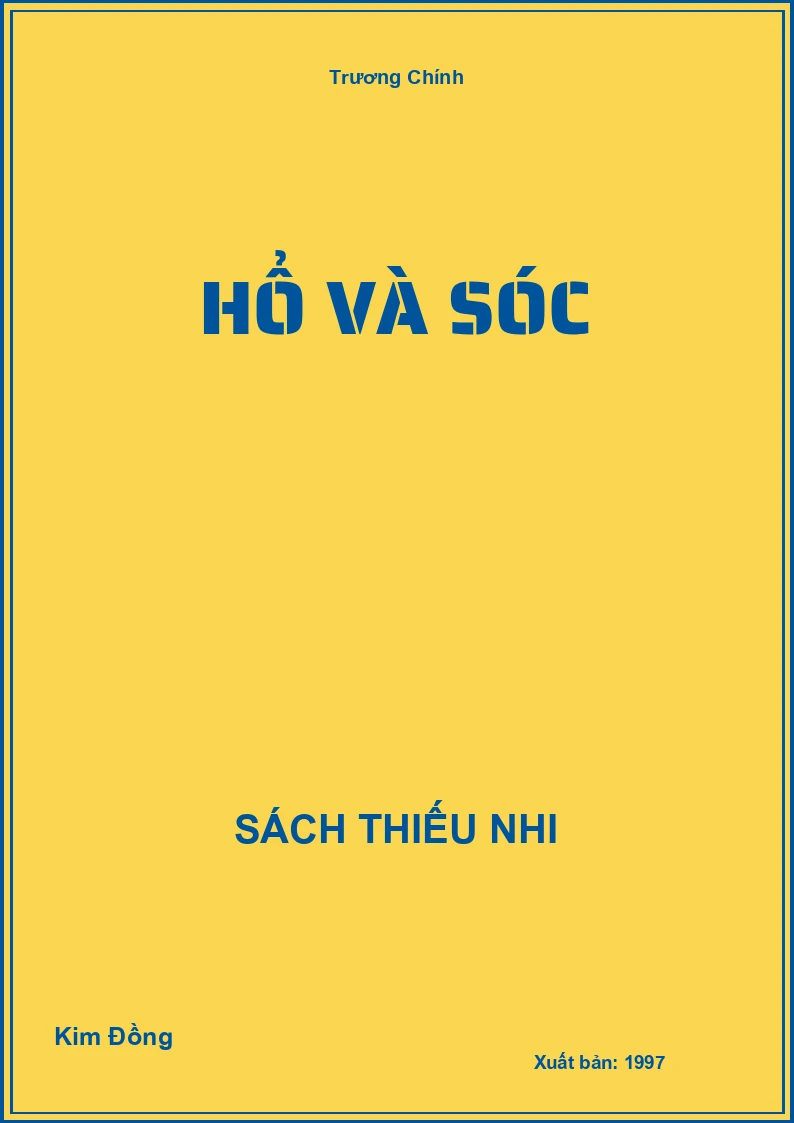 Hổ và sóc
