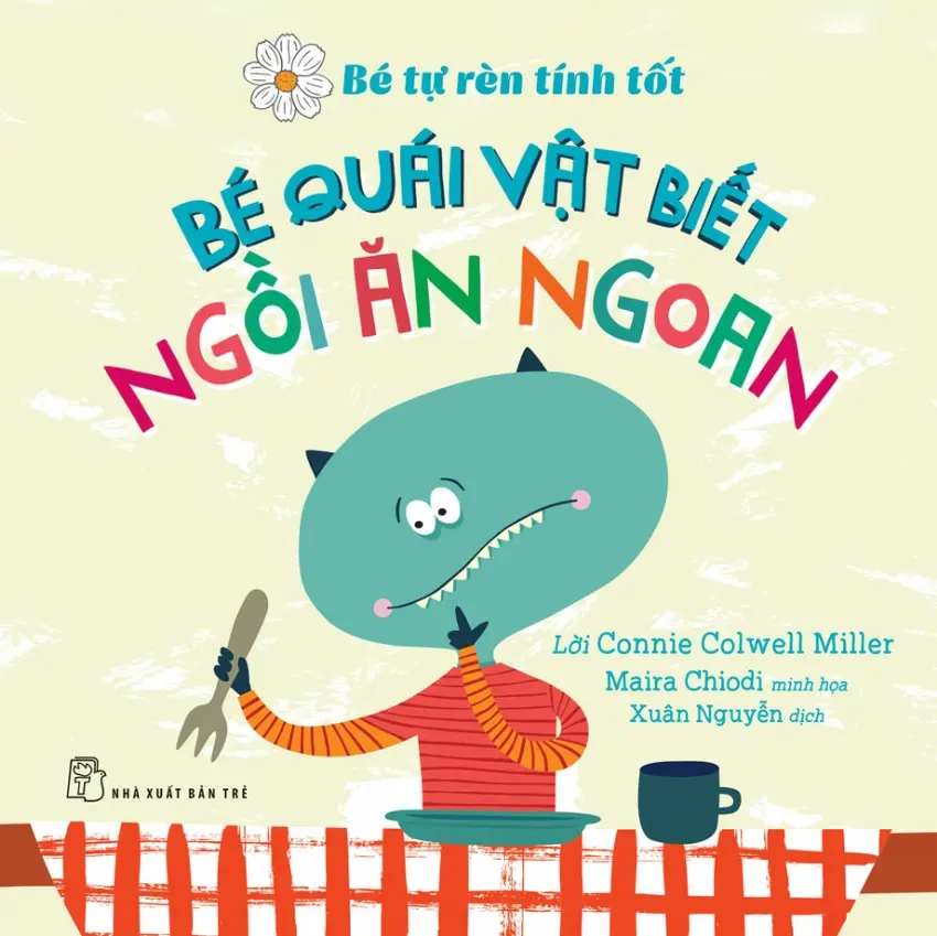 Bé quái vật biết ngồi ăn ngoan