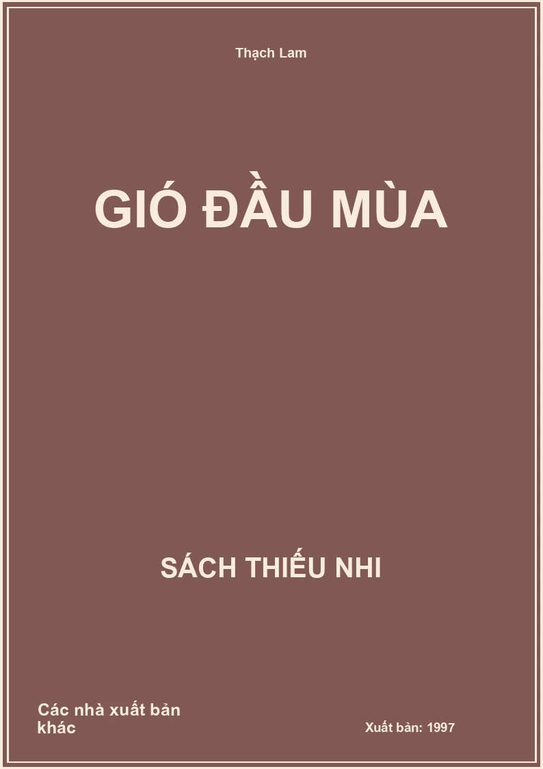Gió đầu mùa
