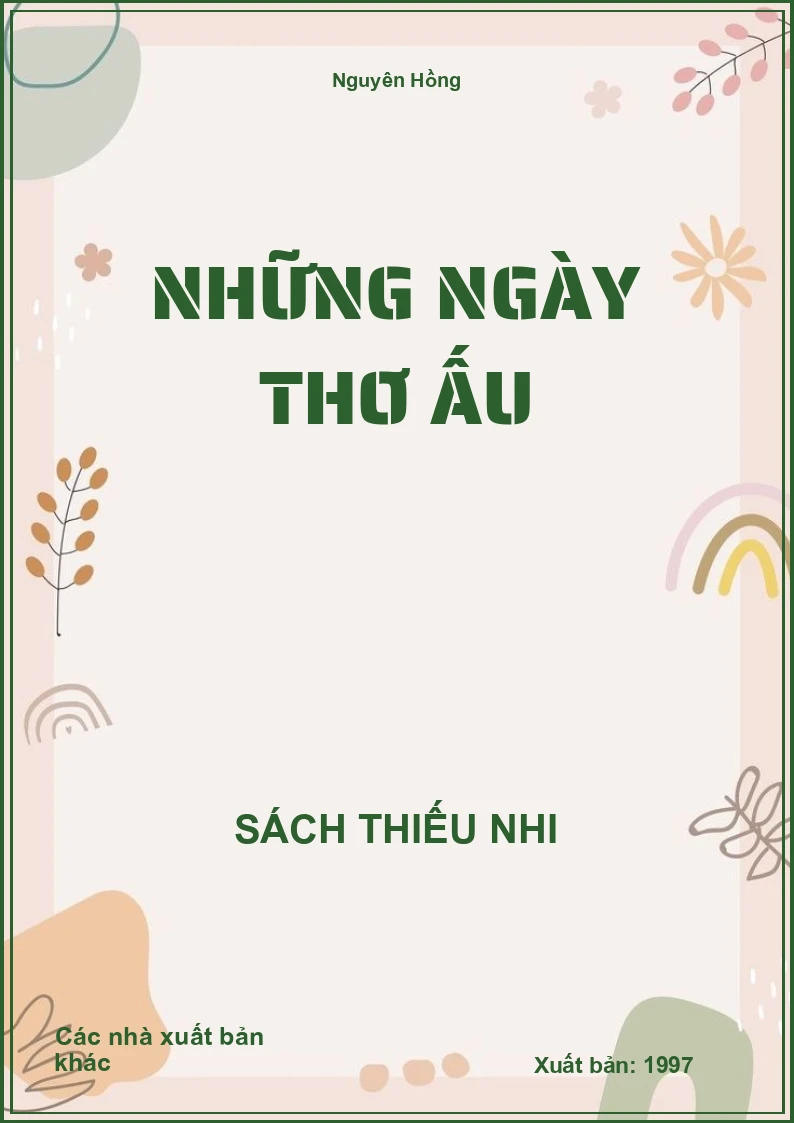 Những ngày thơ ấu