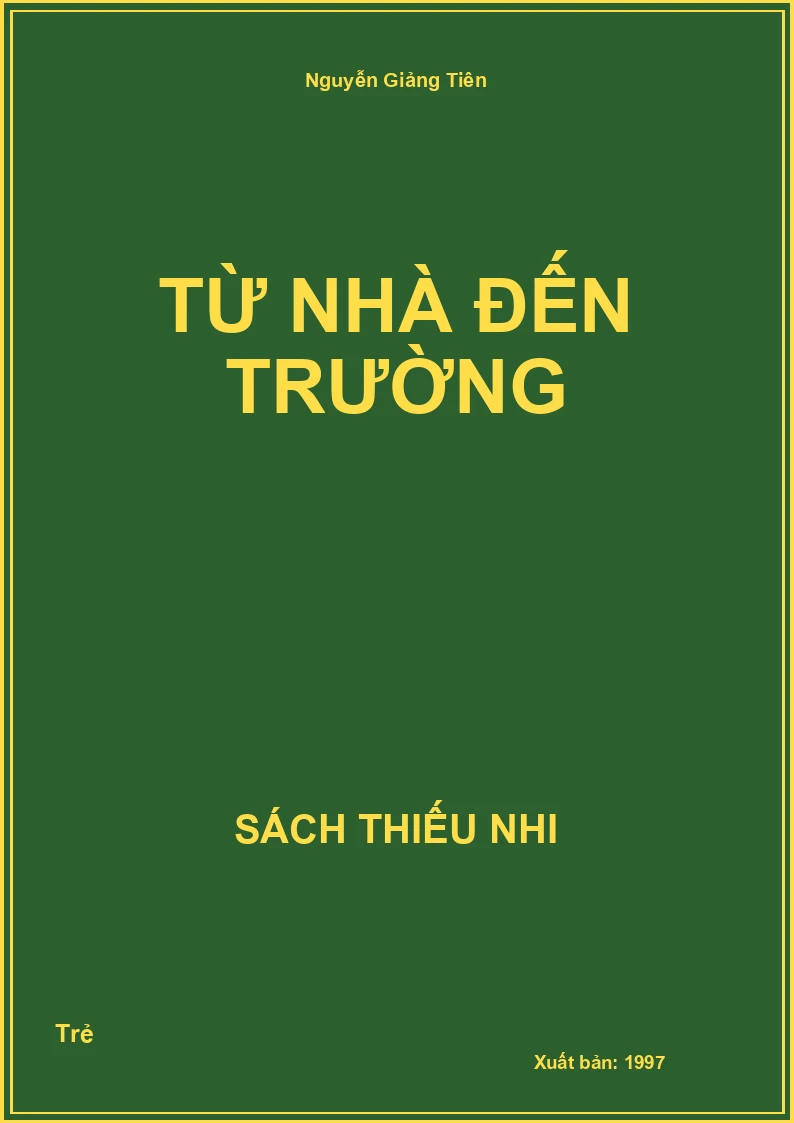 Từ nhà đến trường