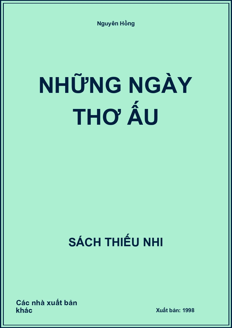 Những ngày thơ ấu