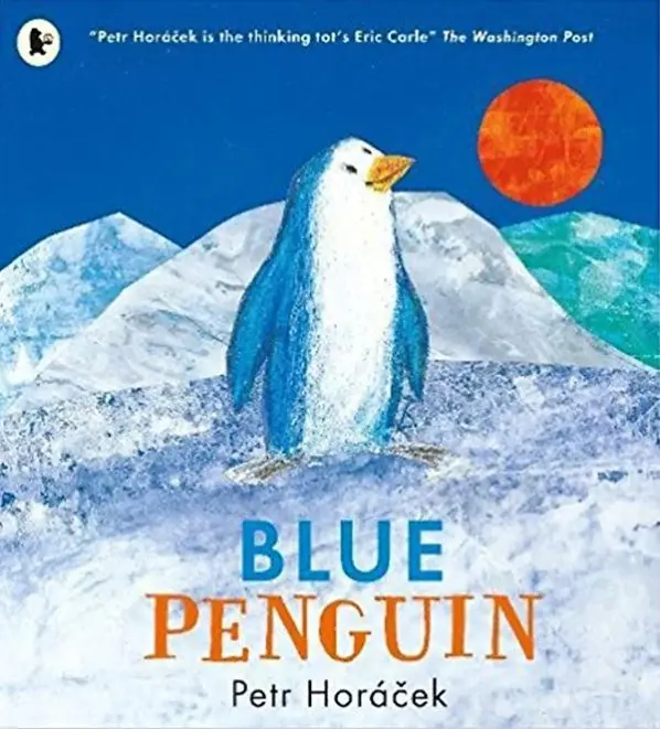 A blue penguin