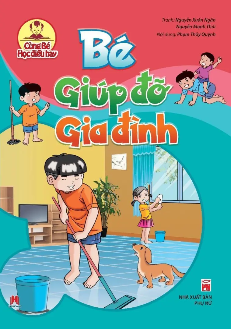 Bé giúp đỡ gia đình