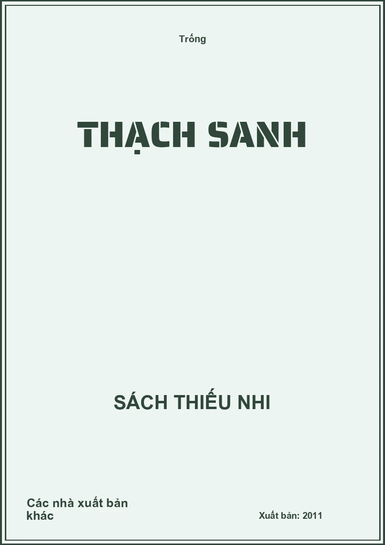 Thạch Sanh