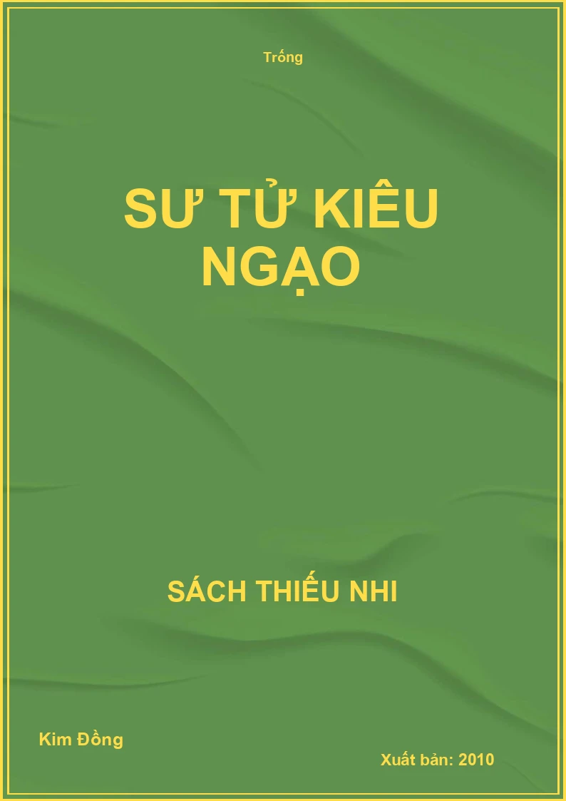 Sư tử kiêu ngạo