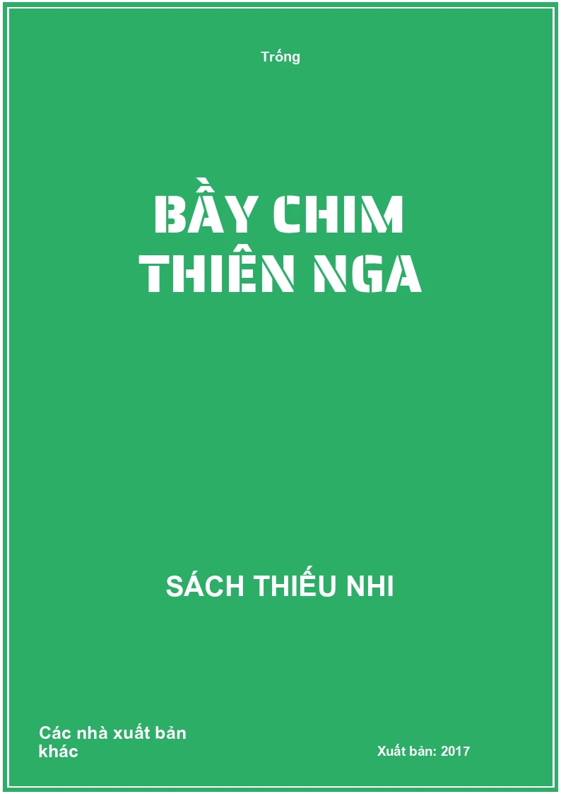 Bầy chim thiên nga