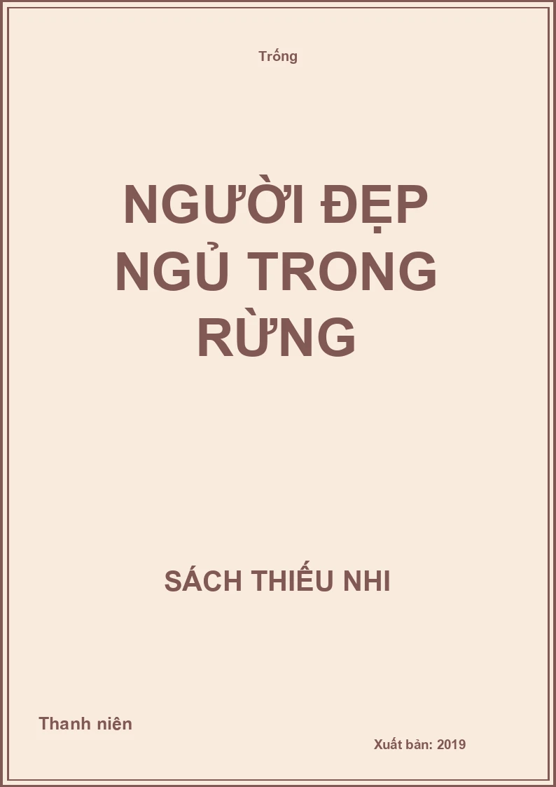 Người đẹp ngủ trong rừng