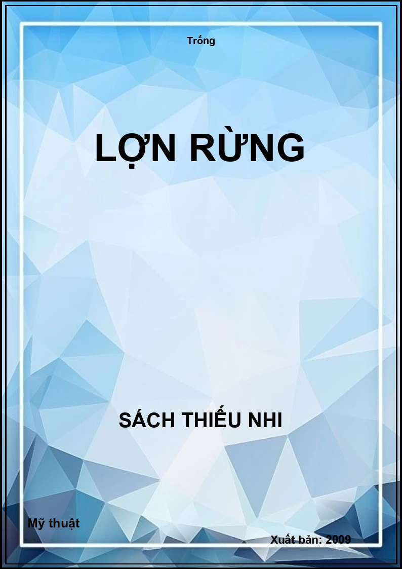 Lợn rừng