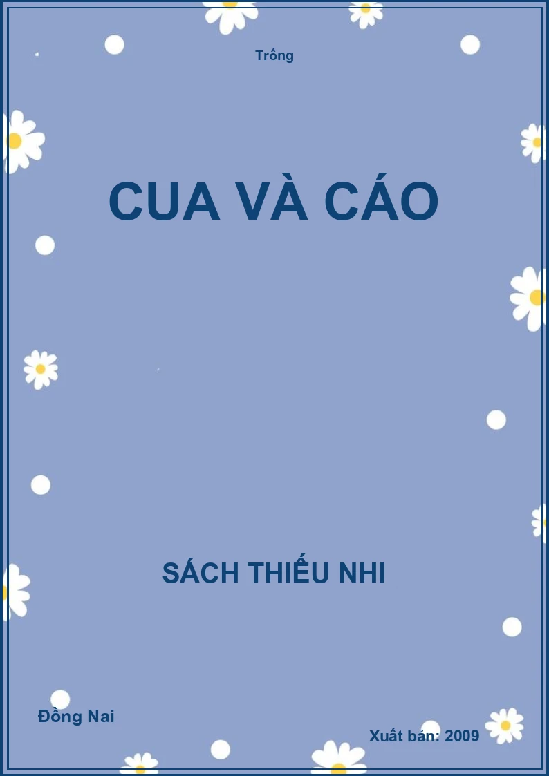 Cua và Cáo