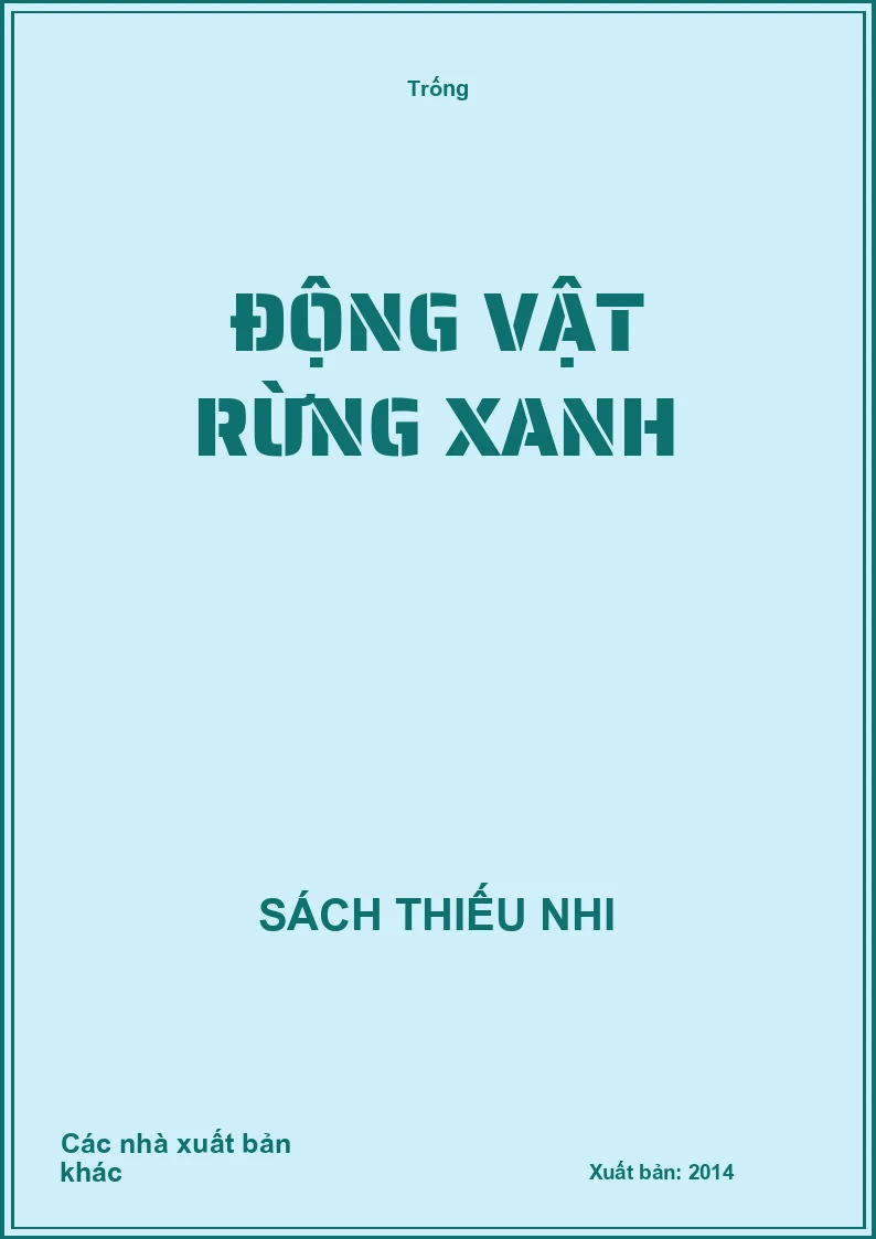 Động vật rừng xanh