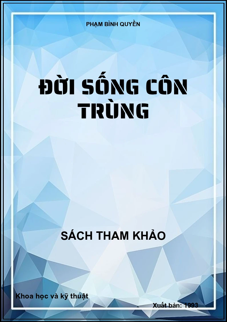 Đời sống côn trùng