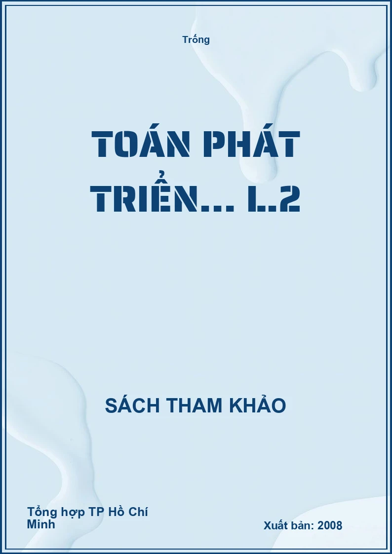 Toán phát triển… L.2
