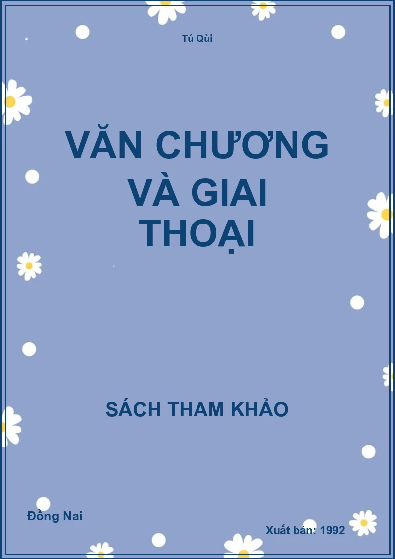 Văn chương và giai thoại
