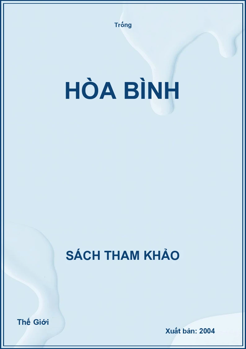 Hòa bình