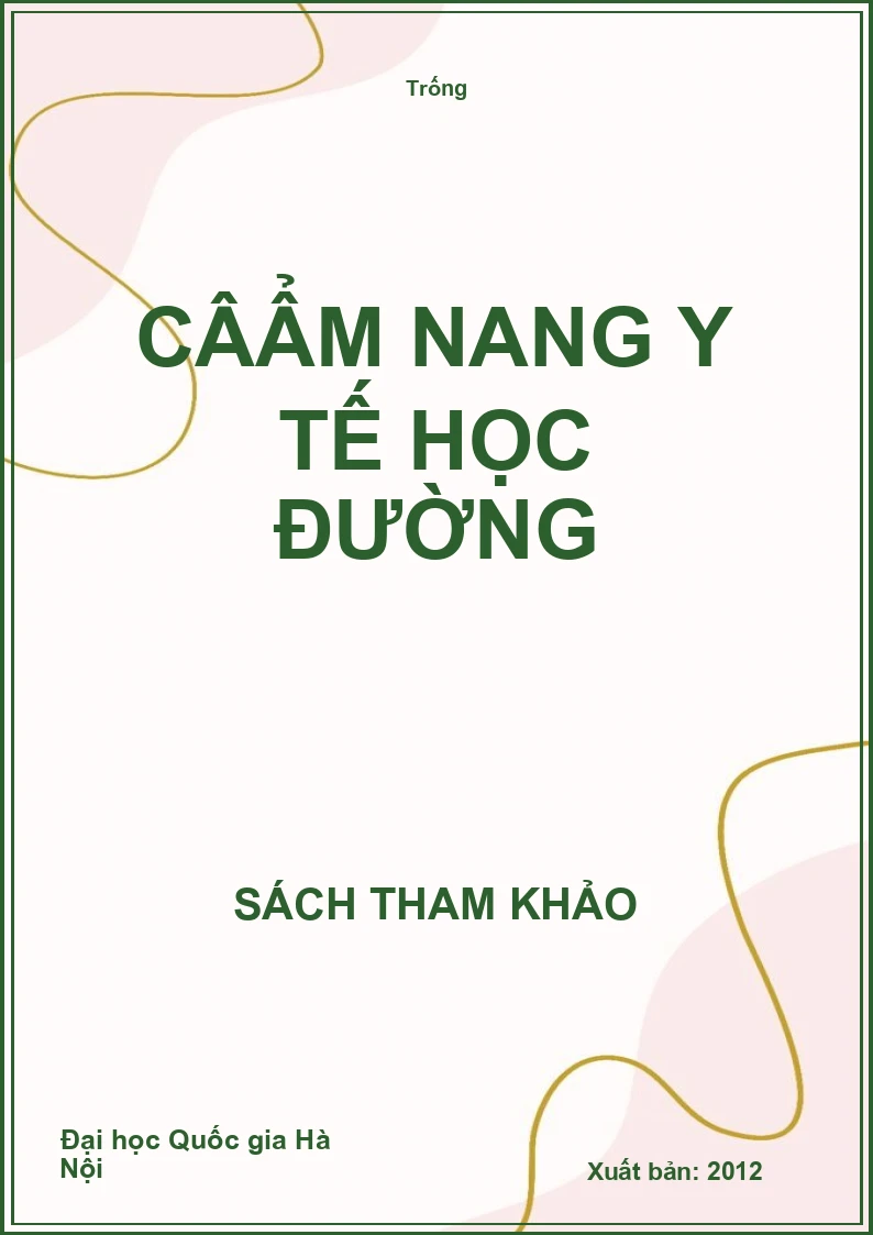 Cẩm nang y tế học đường