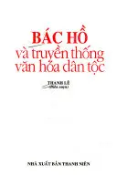 Bác Hồ và truyền thống văn hóa dân tộc