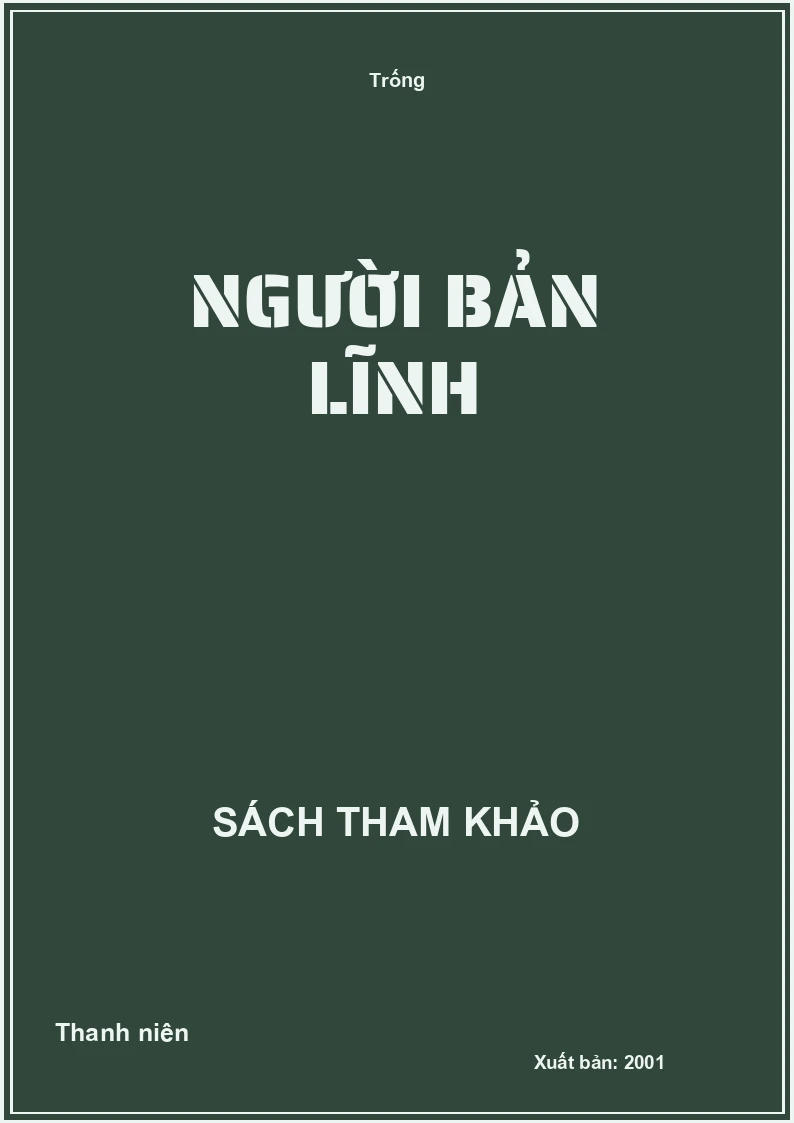 Người bản lĩnh