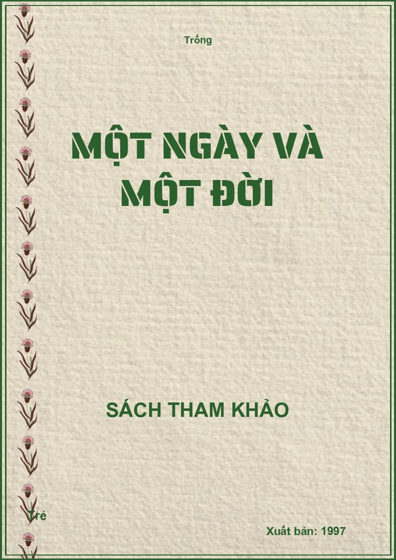 Một ngày và một đời