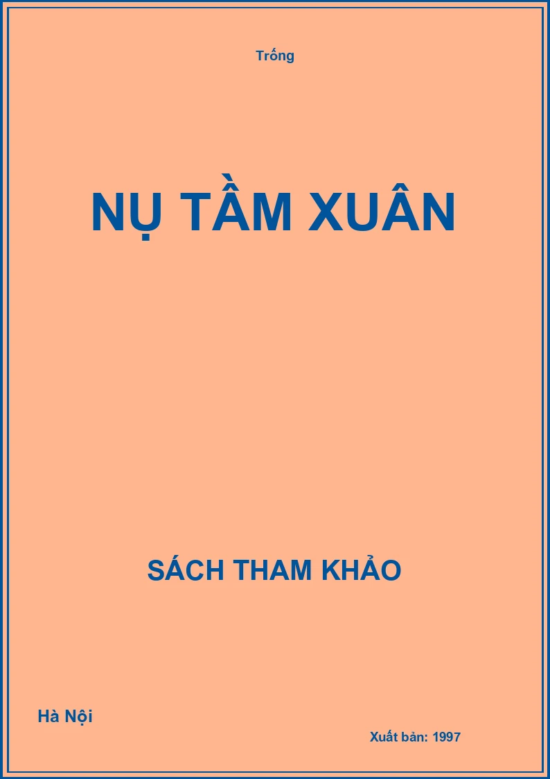 Nụ tầm xuân