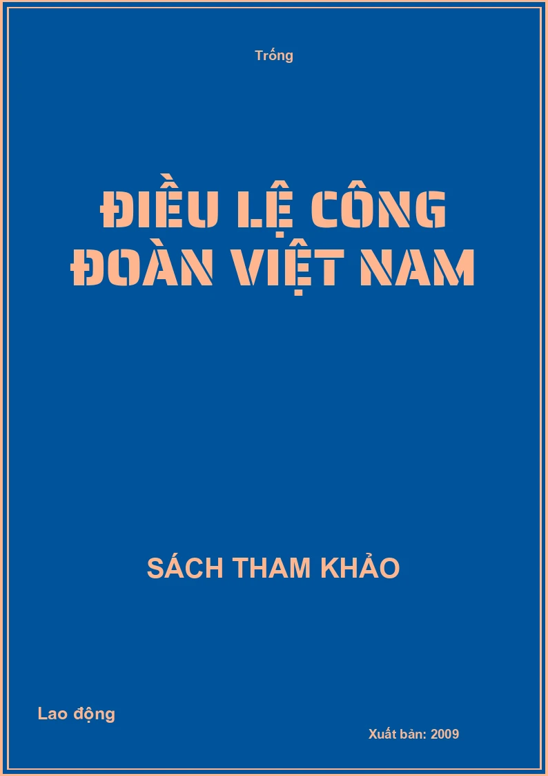 Điều lệ công đoàn Việt Nam