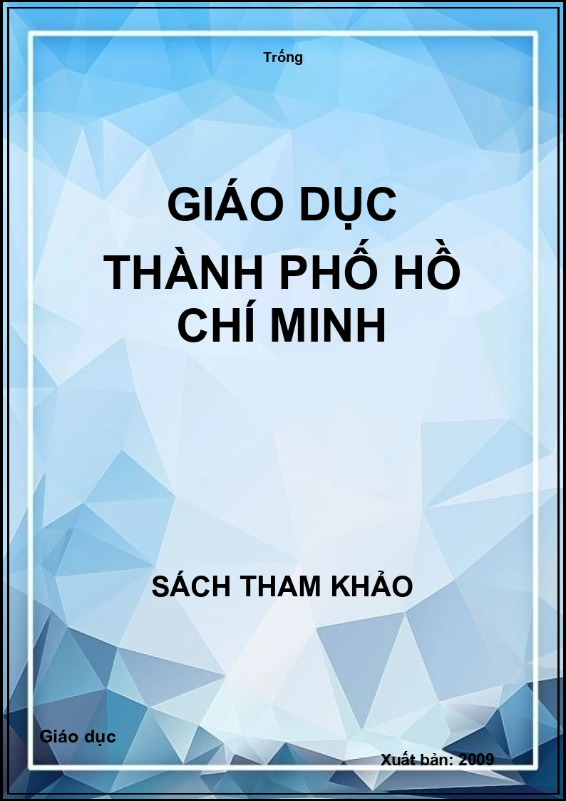 Giáo dục Thành phố Hồ Chí Minh