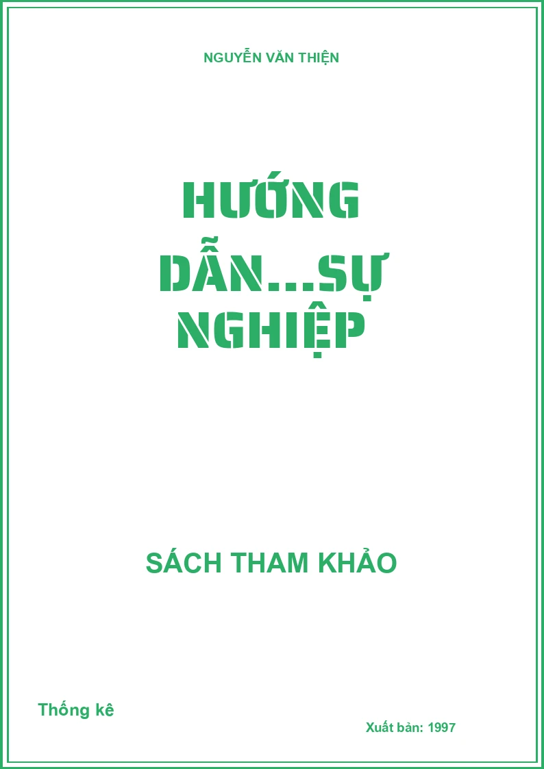 Hướng dẫn…sự nghiệp