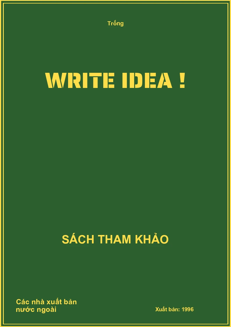 Write Idea !