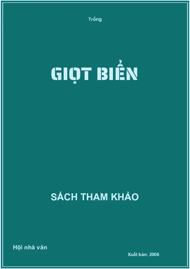 Giọt biển