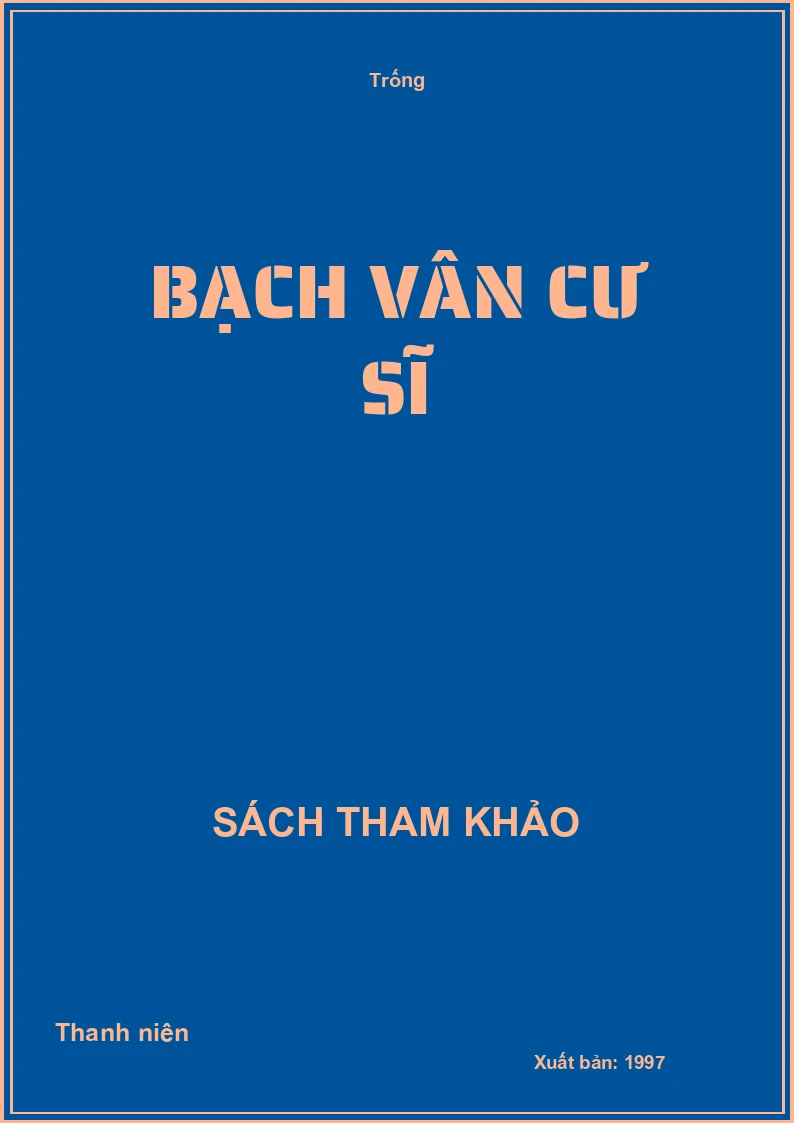 Bạch Vân cư sĩ
