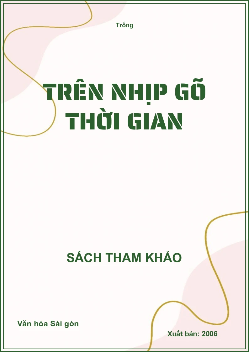 Trên nhịp gõ thời gian