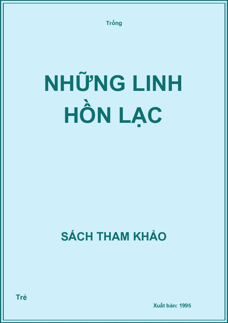 Những linh hồn lạc