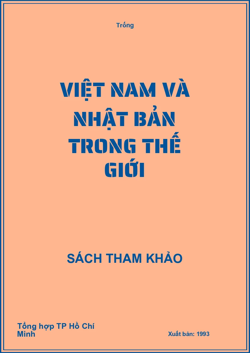 Việt Nam và Nhật Bản trong thế giới