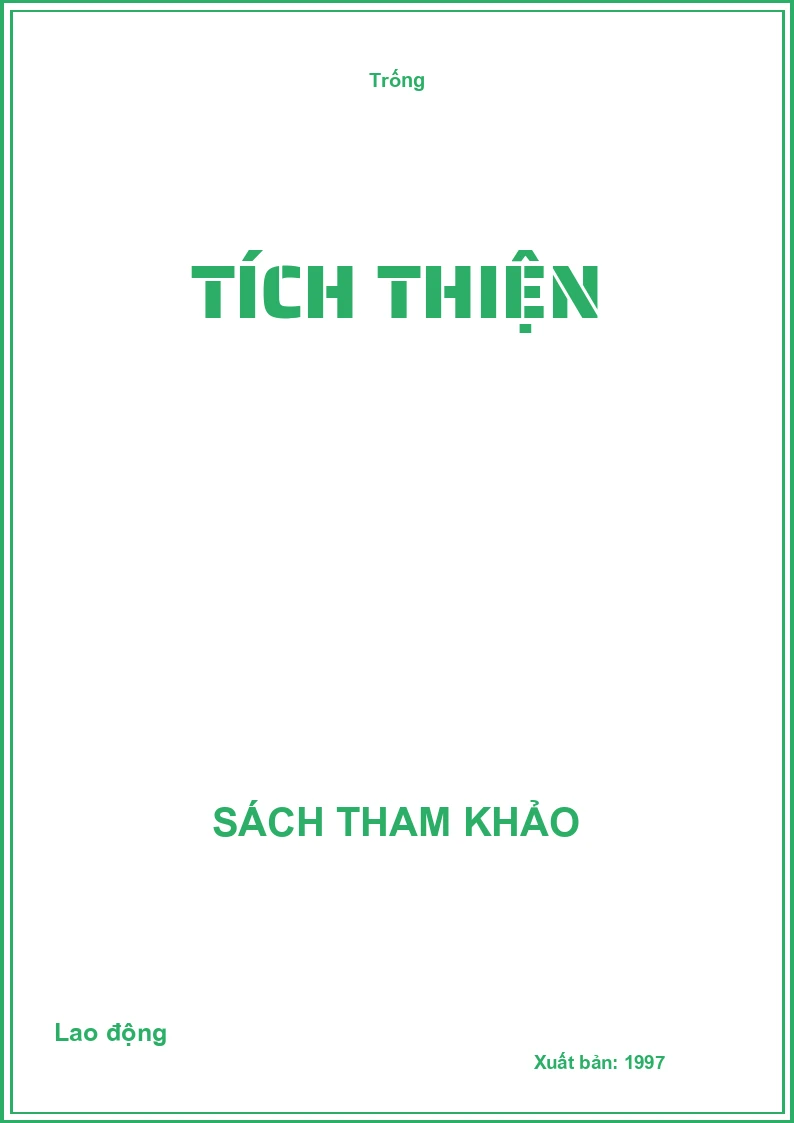 Tích thiện
