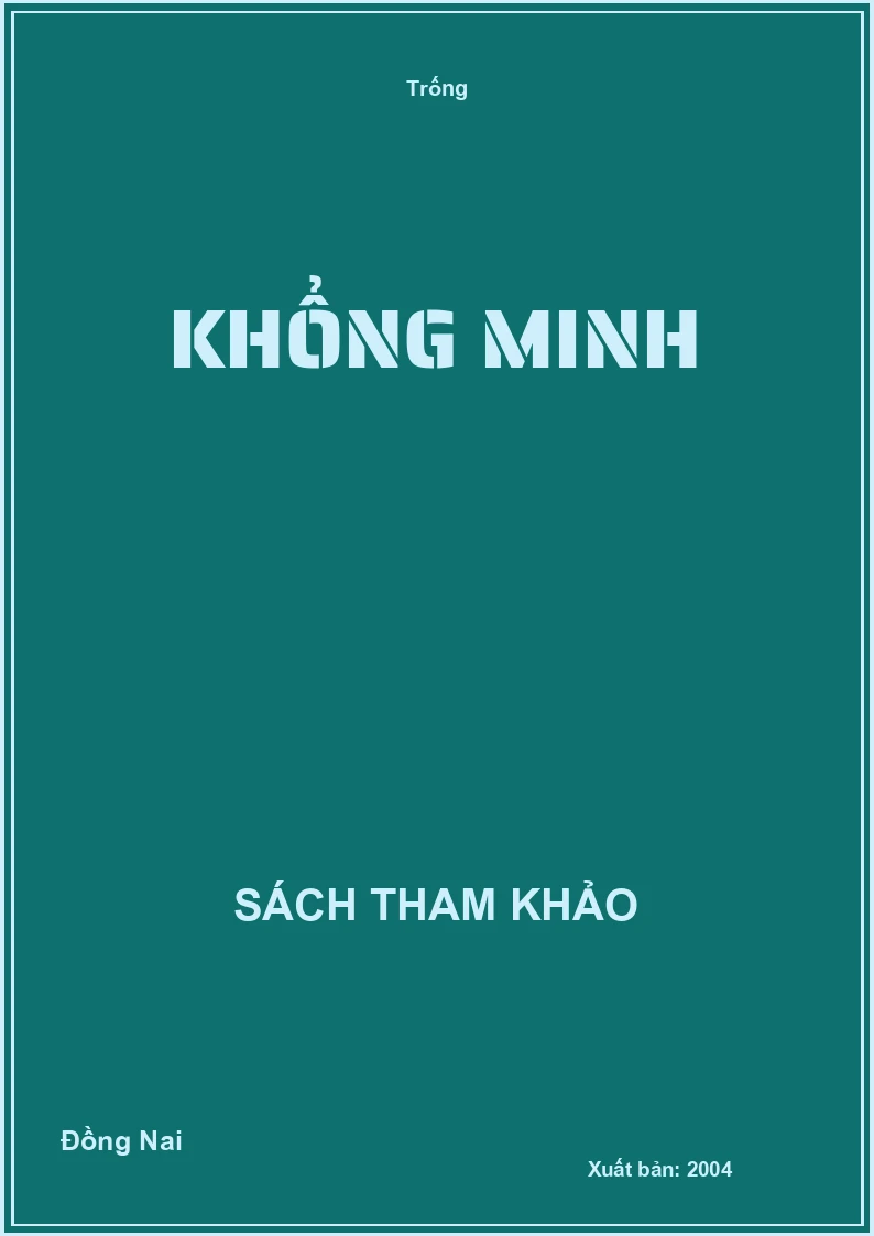 Khổng Minh