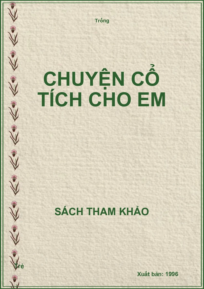 Chuyện cổ tích cho em