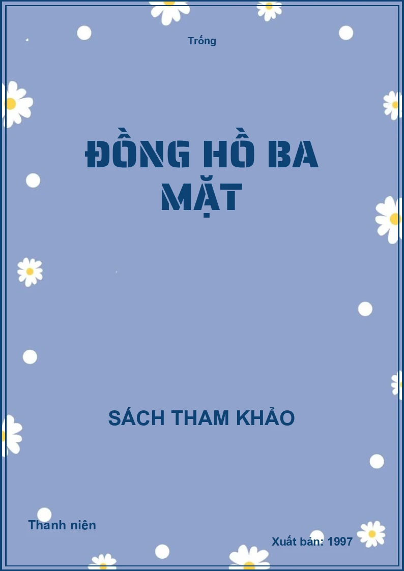 Đồng hồ ba mặt