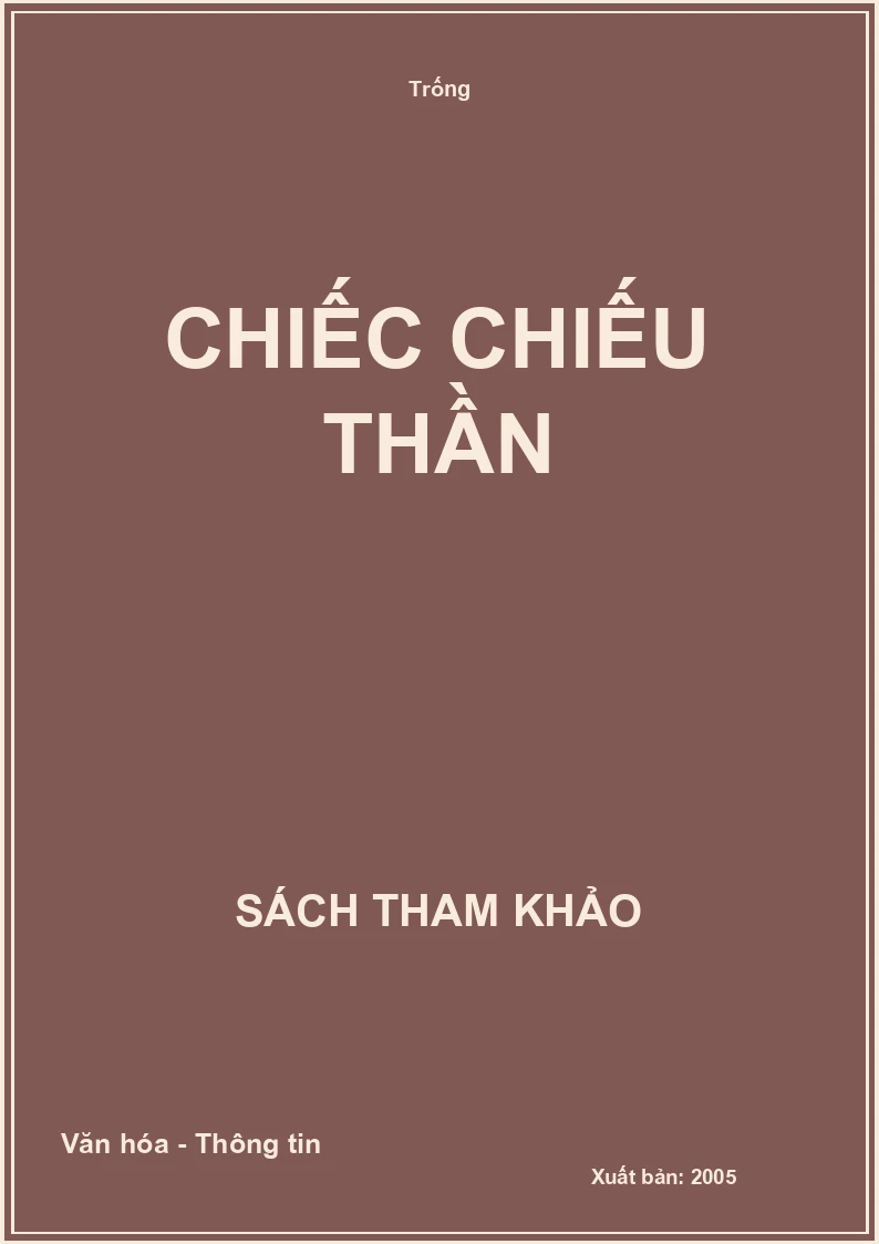 Chiếc chiếu thần