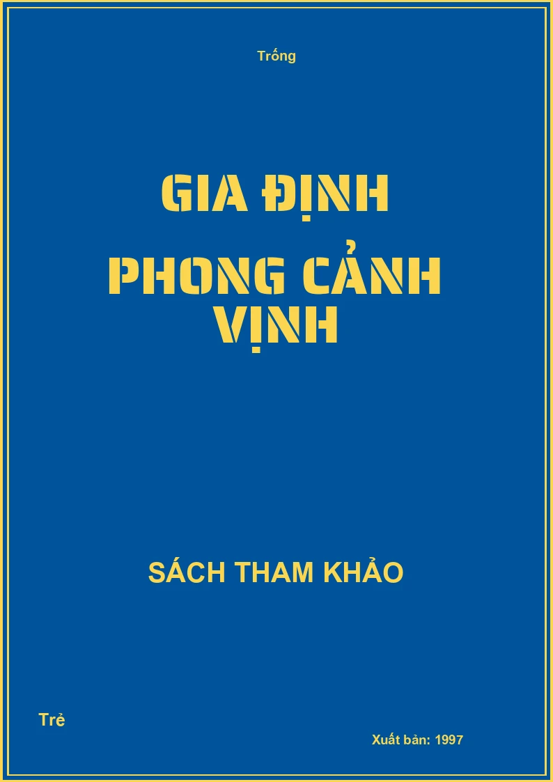 Gia Định phong cảnh vịnh